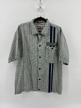 Pepe Jeans Green and Blue Checkered Shirt